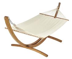 JOBEK - Set Hamaca SEKOIA Crudo FSC 100% – 320x125x118 cm