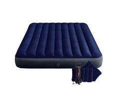 Intex 64765 - Cama de aire Dura Beam Standard Classic Downy, 152 x 203 x 25 cm