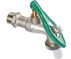 Cornat Grifo de Salida de Bola, 20,95 mm (1/2 Pulgadas) AG – con Conector de Manguera – Se Puede Cerrar – De latón – Ideal como Grifo Exterior/Grifo para Lavadora/Grifo/Grifo de Cierre / T300807