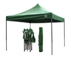 All Seasons Gazebos 3x3m Totalmente Impermeable Pop up Gazebo - Verde
