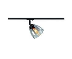 SLV luminaria para sistema monofásico PARA CONE GL/proyector, foco led, proyector de techo, luminaria de techo, sistema de carril, iluminación de interior / GU10 negro