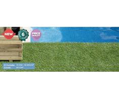 Cesped artificial calpe x-tra 20mm 1x4m, Catral 22040009
