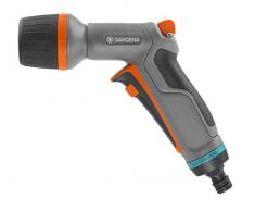 Gardena Comfort ecoPulse Robot cortacésped para Superficies de < 1250 m², función, inclinaciones de hasta el 30 % sin Hacer Ruido, Negro/Naranja/Turquesa, embalado