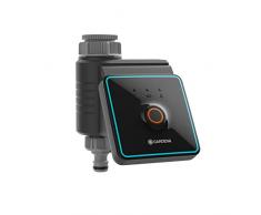 Gardena Control de riego con aplicación Bluetooth®: riego automático para jardín y balcón, configurable a través de la aplicación, ciclos de riego en 3 horarios, Alcance de 10 m (01889-20)