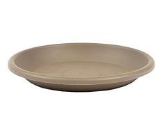 greemotion Platillo para macetas Taupe – Platillo para Flores con 49 cm de diámetro y 6,8 cm de Altura – Maceta de plástico – Platillo Redondo – Platillo para Plantas