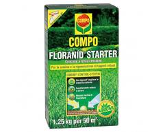 Compo 1349502005 Floranid Starter - Abono granular, 1,25 kg, Rosa, 6,4 x 14,2 x 24 cm
