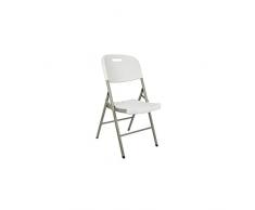Velleman Silla, Blanco, 47x25x108 cm, FP164N
