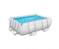 Bestway 56629 - Piscina Desmontable Tubular Power Steel 282x196x84 cm Depuradora de cartucho de 1.249 litros/hora
