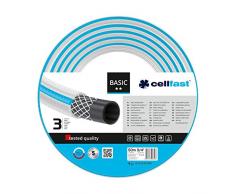 Cellfast Basic - Manguera de jardín (3/4, 50 m), Color Verde