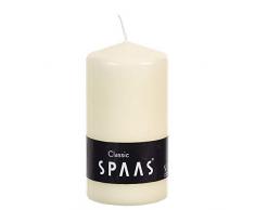 Spaas Vela sin Perfume 78/150 mm, 65 Horas, Color Marfil