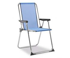 Solenny 50001072725267 - Sillón Fijo de Playa con Respaldo Alto