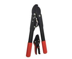 Spear & Jackson - Tijeras de podar (Nailon, Fibra de Vidrio), Color Negro y Rojo