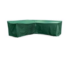 Cozy Bay fc215215 Mediano Modular Sofá en Forma de L para en Verde, 215 x 215 x 80 cm