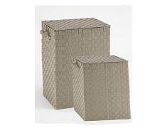 Garden Friend P1511024 - Perchero de Tela de poliéster Rectangular Gris Topo Set 1/2