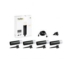 Transformador Xelloo de 24 W para ampliar el número de luminarias por línea de iluminación, adecuado para todos los conjuntos de iluminación exterior de 12 V