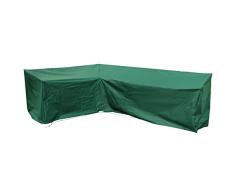 Cozy Bay fc270200 Extra Grande Modular Sofá en Forma de L, Color Verde, 200 x 270 x 90 cm