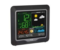 TFA Dostmann Linea Plus Estación meteorológica, Negro, (L) 175 x (B) 32 (84) x (H) 165 mm