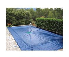 Provence Outillage-Lona 6 x 10 m, Piscina Rectangular de plástico 240 g/m²
