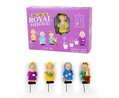 Gift Republic GR452133 Royal - Marcadores para macetas (4 unidades, 5 cm)