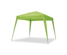 wasabi Carpa Plegable 3x3m Compact Verde de jardín, terraza, Camping, Playa