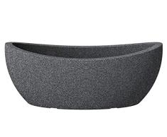 SCHEURICH 55371 0 - Maceta, Color Negro
