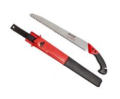 FALCI - Sierra de Hoja Recta Profesional, 38 cm, con Funda