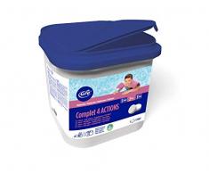 Gre 76012 - Cloro multifunción para el tratamiento de las piscina, 4 acciones, especial liners, 5 kg