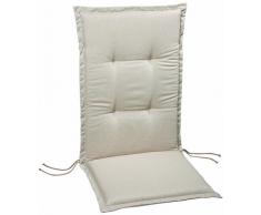 BEST 05181230 Beige Cojín para Asiento y Respaldo cojín - Cojines (Cojín para Asiento y Respaldo, Silla, Beige, Rectángulo, Monótono, 520 mm)