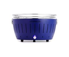 LotusGrill XL LG G435 U BL - AZUL - Barbacoa con baterías y cable de alimentación USB - ¡NUEVO 2019!