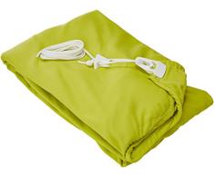 Sun & Vela EA3542 Cortina de la Vela triángulo Extensible, Verde, 500x500x500 cm