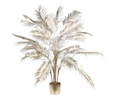 Casablanca Planta - Planta Artificial Decorativa (120 cm), Color Dorado