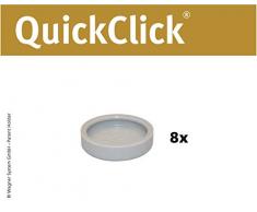 WAGNER 15833600 QuickClick® - Protectores de Silla (8 Unidades, 17 mm de diámetro)