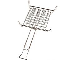 Sandrigarden Parrilla Doble con Patas 220 x 270 mm