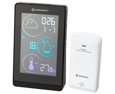 Bresser 7008000CM Estacion Metereologica, Negro, 9 x 4.4 x 14.9 cm