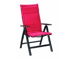 BEST 04521330 - Cojín para tumbonas de Exterior, Color Rojo