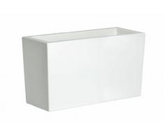 Zanvic Jardinera, Blanco, 80x40 cm