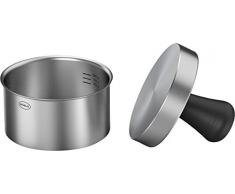 Rösle 25083 Pro - Prensa para Hamburguesas, Acero Inoxidable, 12 x 12 x 9 cm
