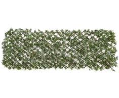 Garden Deluxe Valla decorativa de arce japonés, protección visual resistente a la intemperie, para jardín y balcón, tamaño ajustable e insonorizante, 100 x 200 cm