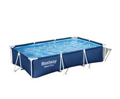 BESTWAY Piscina Desmontable Tubular Infantil Steel Pro 300x201x66cm Azul
