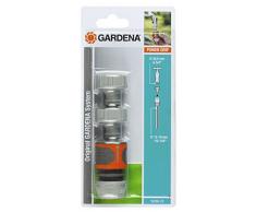 Gardena 18286-20 - Juego de Conectores para Grifo de Agua, para mangueras de 13 mm 1/2 y 15 mm 5/8