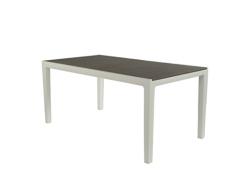 Keter - Mesa de jardín Exterior Harmony, Color Beige/Topo