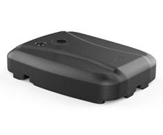 VOUNOT Base para Sombrilla, HDPE Pie Soporte Parasol o Paraguas, llenar con Arena o Agua 60 kg, para Jardin Patio Terraza, Negro