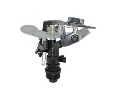 HidroRain RC8035PC Aspersor Sectorial plástico 3/4, Negro, 17x4x20 cm