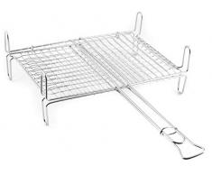 HOME Rejilla Doble Acero Inoxidable 1 Tirador con P Cm 37X27 Articulo de Cocina