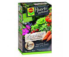 Compo Abono ecológico Natural con Guano para Todo Tipo de Plantas, 1 kg, 33 m, 22 X 14.2 X 4.7 Cm