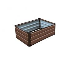 Gardiun KIS12983 - Jardinera Metálica Cuber III 50x100x38 cm