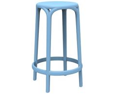 Vondom Brooklyn Taburete, Blue, 45x45x66 cm