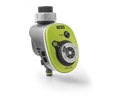 GF Garden GF 19 Programador Electrónico para el Riego Automático del Jardín, 16 programas, colorido, Verde