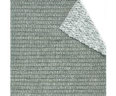 Tenax Soleado Duo - Somier de tela con pantalla y sombra, reversible, color blanco y gris