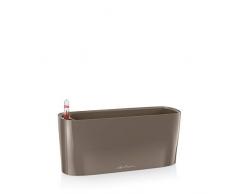 Lechuza 15466 - Maceta Deltini Premium 10 Kit Completo, Topo (30 x 11 x 13)